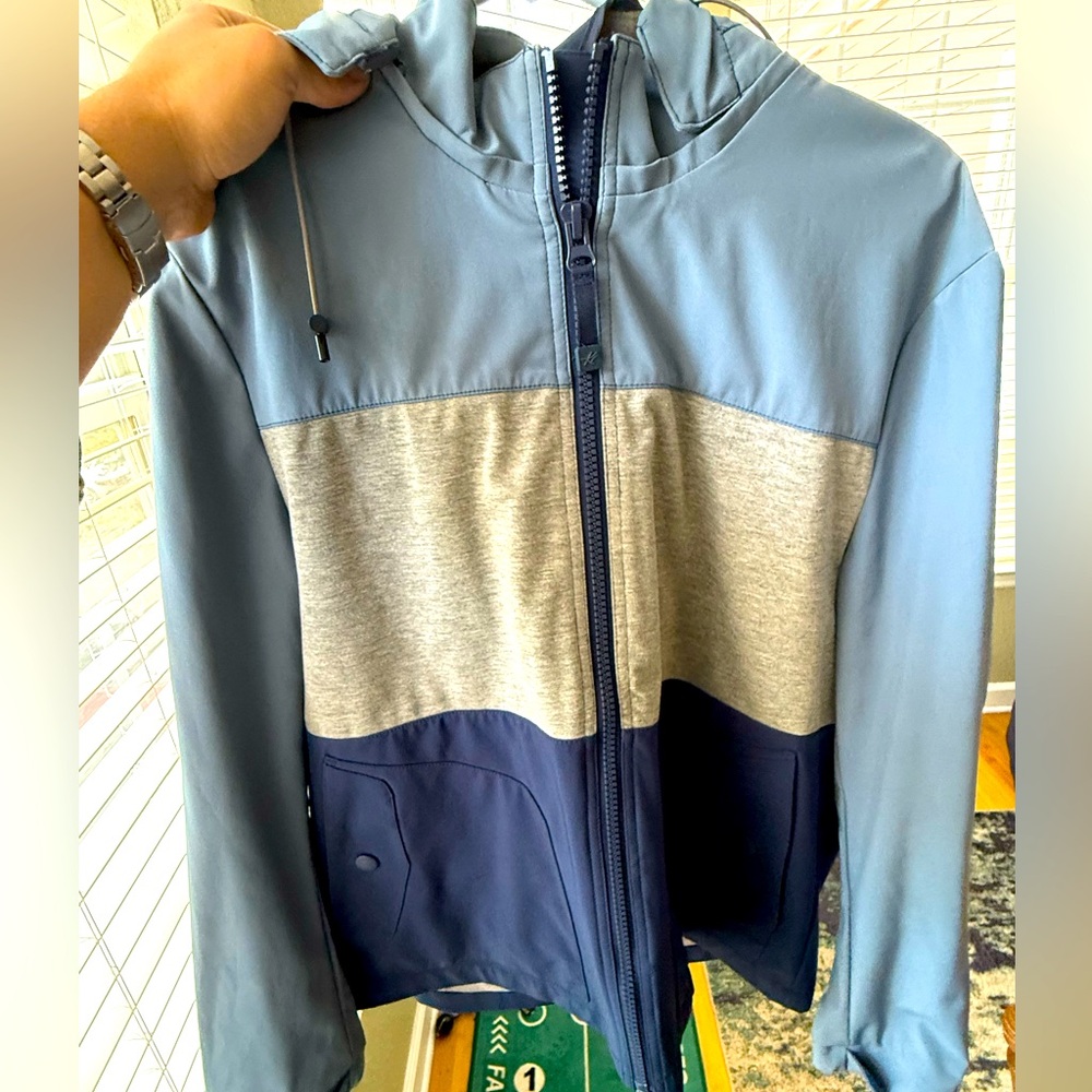 Kenneth Cole soft shell rain jacket sz L